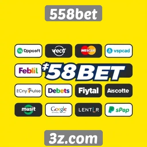 Exploração das opções de pagamento na 558bet
